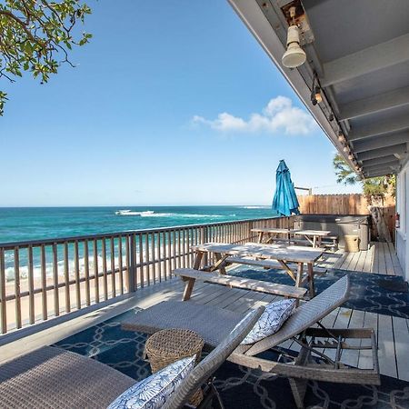 Hawaii Oceanfront Beach House Paradise On The Beach Family Activities Haleiwa Exteriér fotografie
