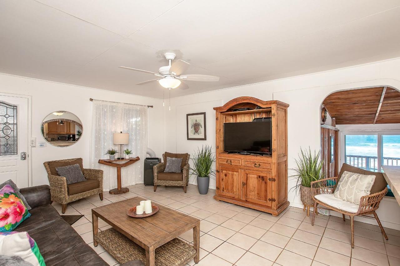 Hawaii Oceanfront Beach House Paradise On The Beach Family Activities Haleiwa Exteriér fotografie